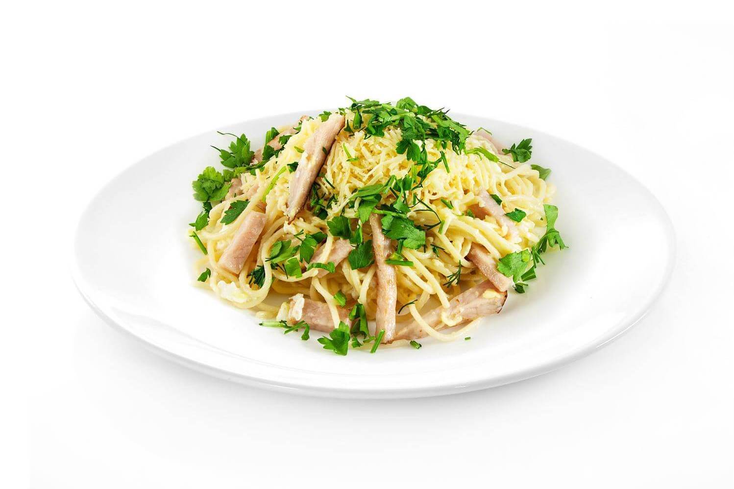 Спагетти карбонара Спагетти карбонара